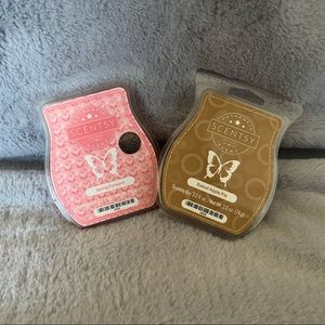 Scentsy Baked Apple Pie and Spring Forward wax bars